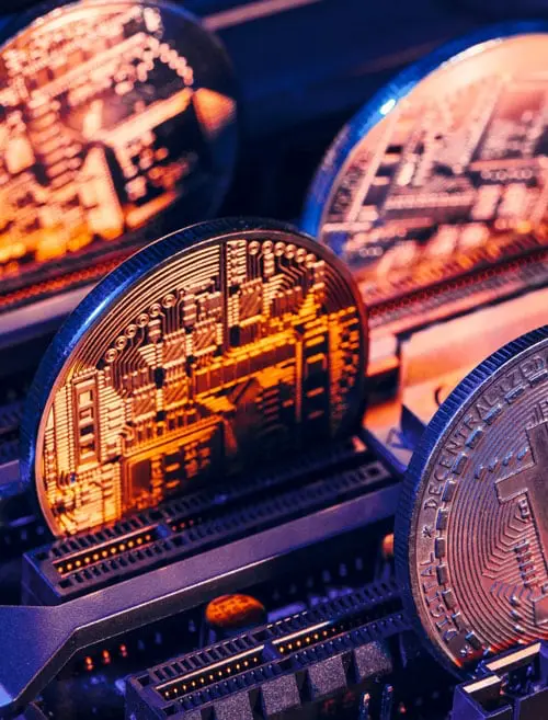 Crypto coins and computer hardware