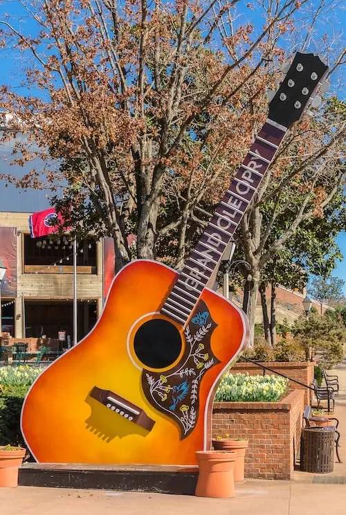Guitar Statue