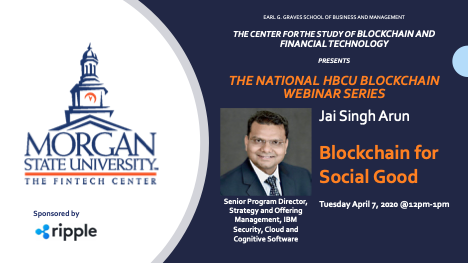 Blockchain for Social Good Webinar