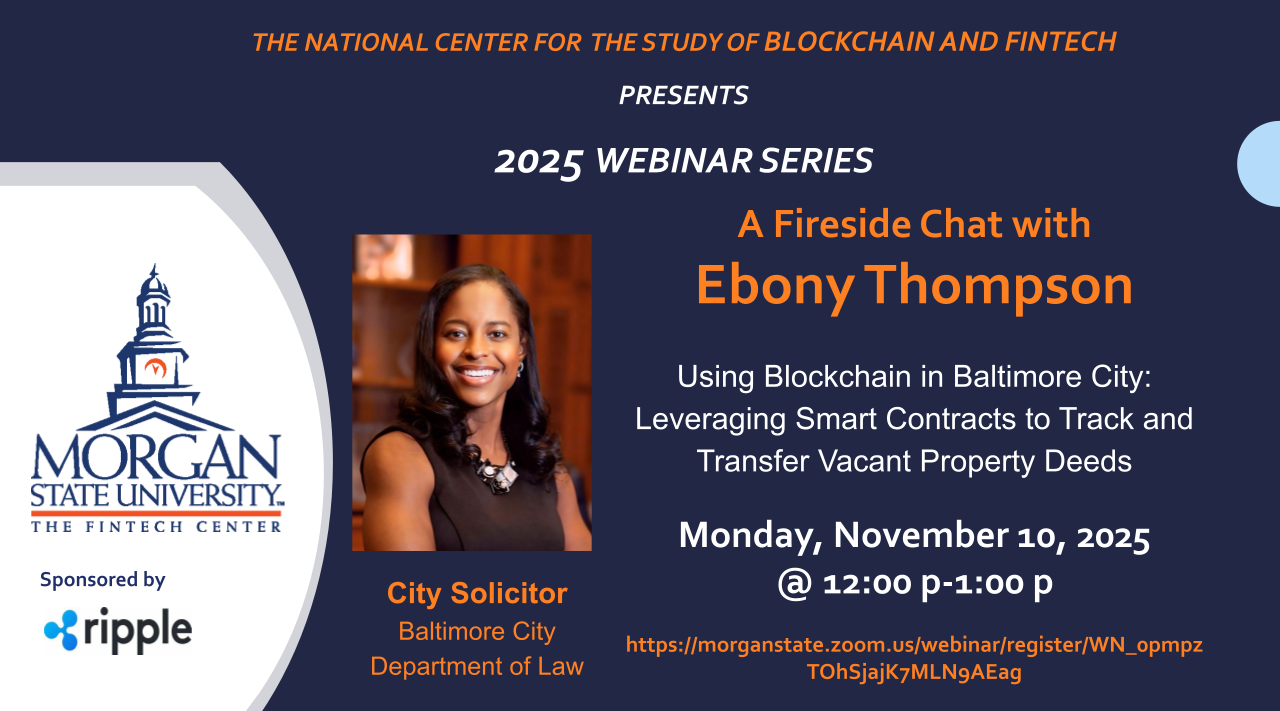Fireside Chat Webinar with Ebony Thompson